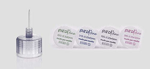 MedtFine Insulin Pen Needles (32G 4mm)