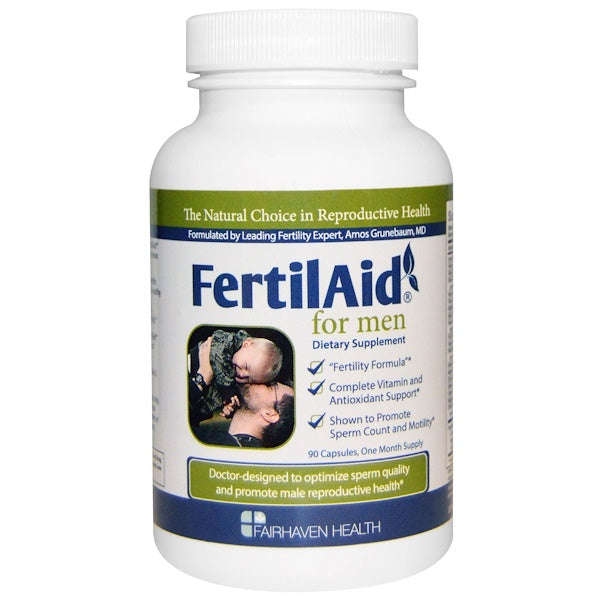 Fairhaven Health, FertilAid for Men, 90 Capsules