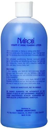 Nairobi Wrapp-It Shine Foaming Lotion, 32 Ounce