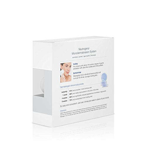 Neutrogena Microdermabrasion Starter Kit  At-home skin exfoliating and firming facial system
