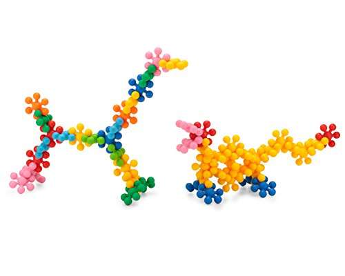 Snowflake Building Blocks Kids STEM Educational Toys - 250 Piece Mega Set of Plastic Interlocking...