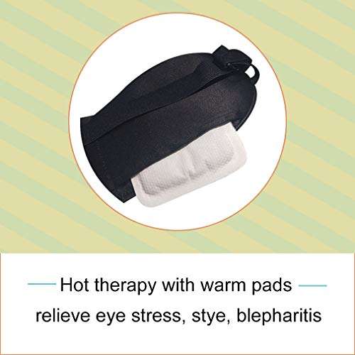 Aroma Season Silk Warm Sleeping Eye Mask for Blepharitis, Heated Eye Mask for Dark Circles,...