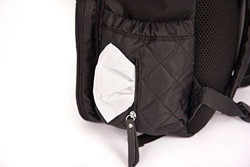 Diaper Bag with Stroller Straps and Wipeable Changing Pad by Maunsell | Travel Backpack, Changing...