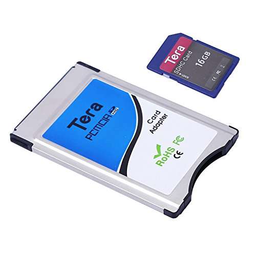 Tera Card Adapter Converter for Mercedes Benz Pcmcia Command System Up2, 4, 8, 16, 32 Gb Sd Card ...