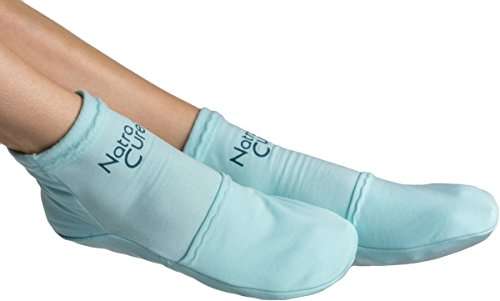 NatraCure Cold Therapy Socks - Gel Ice Treatment for Feet, Heels, Swelling, Arch Pain - (Size: Sm...
