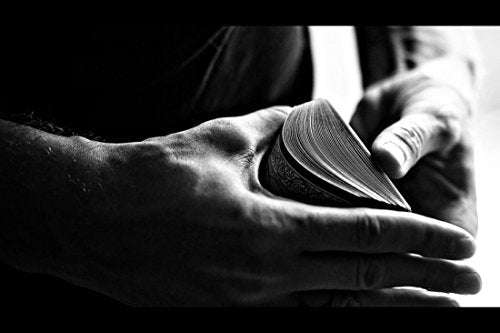 Bicycle Black Tiger Deck Playing Cards by Ellusionist - Red Pip