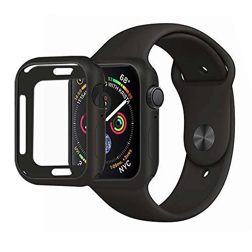 MENEEA for Apple Watch Series 4 Case Protector, Ultra-Thin Anti-Scratch Flexible Case Soft Protec...