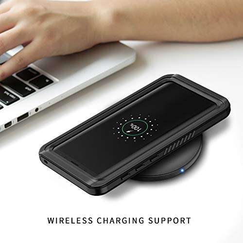 Galaxy S9 Plus Case, Lanhiem IP68 Waterproof Dustproof Shockproof Full Body Sealed Underwater Pro...