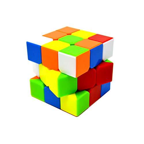 JOYIN Speed Cube 2 Pack Magic Rubix Cube 3x3 and 2x2 Rubiks Cube, Easy Turning Stickerless Anti-P...