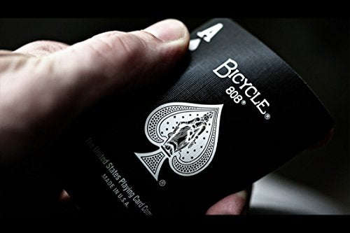 Bicycle Black Tiger Deck Playing Cards by Ellusionist - Red Pip