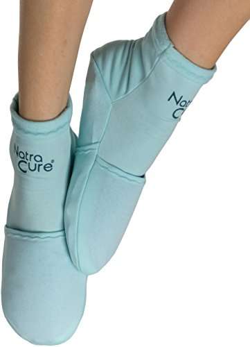 NatraCure Cold Therapy Socks - Gel Ice Treatment for Feet, Heels, Swelling, Arch Pain - (Size: Sm...
