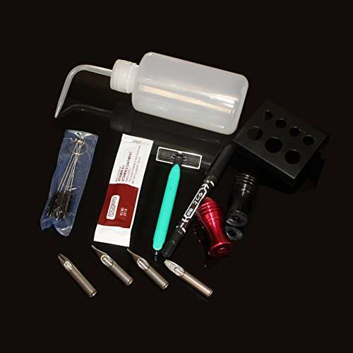 Redscorpion Tattoo Complete Kit Set 2pcs Coil Tattoo Machine Gun for Starter Tattoo Kits Supply
