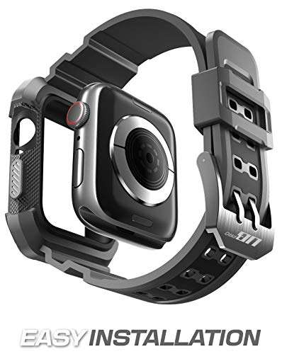 SUPCASE Apple Watch 4 Case, [Unicorn Beetle Pro] Rugged Protective Case with Strap Bands for Appl...