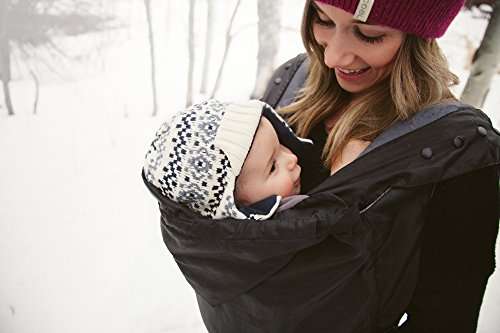 Ergobaby Fleece Lined Winter Weather Cover, Black