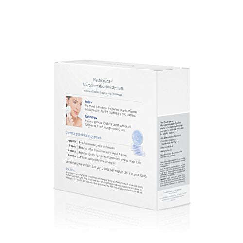 Neutrogena Microdermabrasion Starter Kit  At-home skin exfoliating and firming facial system