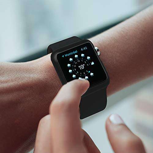 MENEEA for Apple Watch Series 4 Case Protector, Ultra-Thin Anti-Scratch Flexible Case Soft Protec...