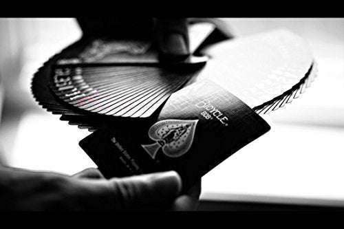 Bicycle Black Tiger Deck Playing Cards by Ellusionist - Red Pip