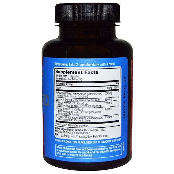 ProLab, Horny Goat Weed, 60 Capsules