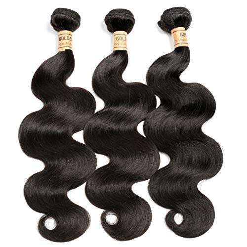 Peruvian Body Wave Virgin Hair 3 Bundles (22 24 26inches) 100% Unprocessed Human Hair Weave...