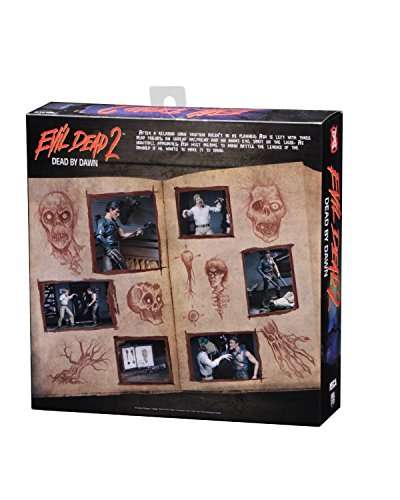 NECA - Evil Dead 2 (30th Anniversary) Boxed Set  7 Scale Action Figures  Hero Ash and Deadite Ed