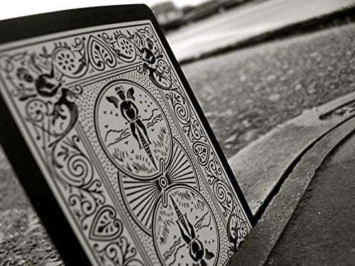Bicycle Black Tiger Deck Playing Cards by Ellusionist - Red Pip