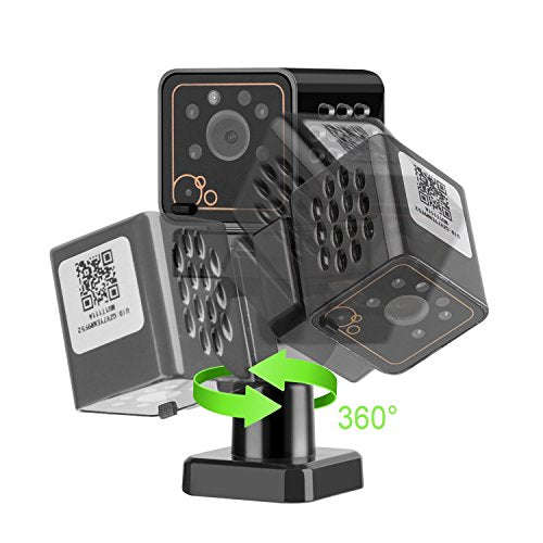 Hidden Camera - WiFi Spy Camera - Mini IP Security Came - HD 1080P Wireless Nanny Cameras for Hom...