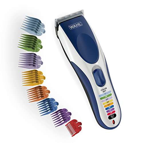 Wahl Clipper Color Pro Cordless Rechargeable Hair Clippers, Hair trimmers, 21 pieces Hair Cutting...