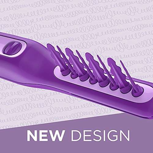 Remington DT7432 Wet or Dry Tame The Mane Electric Detangling Brush with Brush Cover, Adults &...