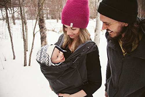 Ergobaby Fleece Lined Winter Weather Cover, Black