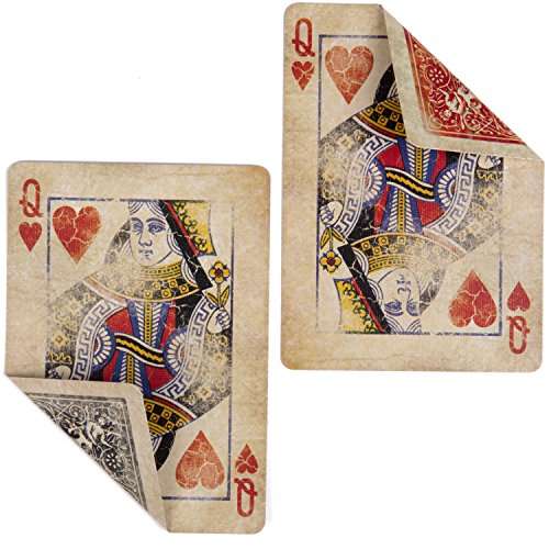 Bicycle 1800 Vintage Series Playing Cards by Ellusionist (Red)