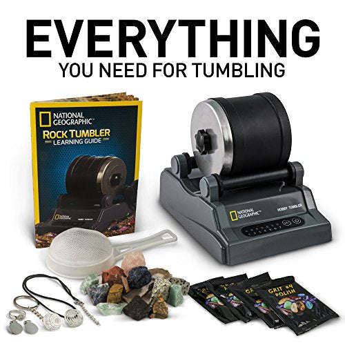 National Geographic Hobby Rock Tumbler Kit