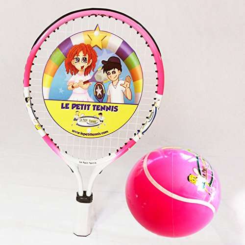 Le Petit Tennis - "Baby" Tennis Racquet 15" (39cm) Pink with Pink Inflatable Ball (For Ages 1-2) NEW
