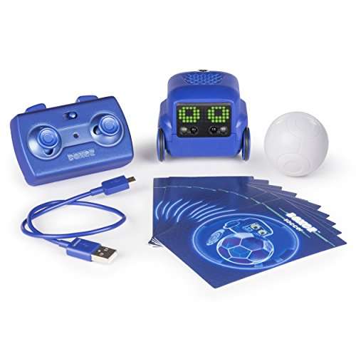 Boxer - Interactive A.I. Robot Toy (Blue) with Personality & Emotions, For Ages 6 & Up