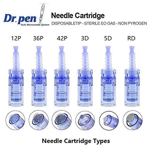 Derma Pen Dr Pen Ultima A6 Needles Derma Pen Needle Cartridges Dr Pen Microneedling 12Pin/36Pin/4...
