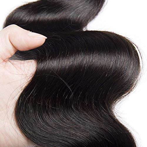 Peruvian Body Wave Virgin Hair 3 Bundles (22 24 26inches) 100% Unprocessed Human Hair Weave...