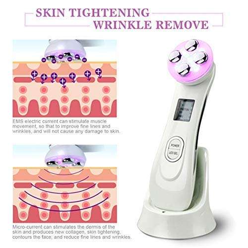 MEILYLA Radio Frequency RF Skin Tightening Machine 5 IN 1 Wrinkle Remove Machine for Face Lifting...