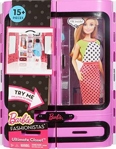 Barbie Fashionistas Ultimate Closet, Purple