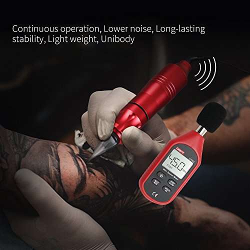 Dragonhawk Atom Rotary Pen Tattoo Machine Japan Motor for Tattoo Artists (Black)