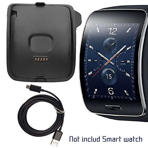 Gear S Charger, Samsung Gear S SM-R750 Charging Dock, AnoKe Replacement Charger Cradle Holder Cha...