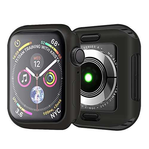 MENEEA for Apple Watch Series 4 Case Protector, Ultra-Thin Anti-Scratch Flexible Case Soft Protec...