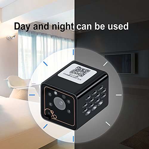 Hidden Camera - WiFi Spy Camera - Mini IP Security Came - HD 1080P Wireless Nanny Cameras for Hom...