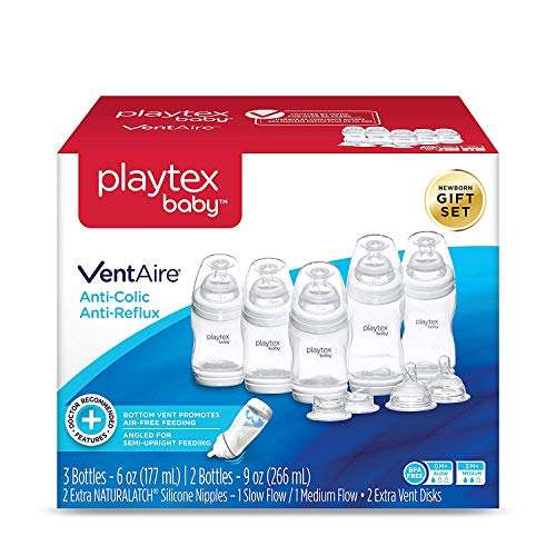 Playtex Baby Ventaire Anti Colic Baby Bottle, BPA Free