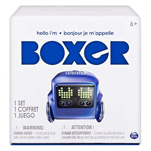 Boxer - Interactive A.I. Robot Toy (Blue) with Personality & Emotions, For Ages 6 & Up