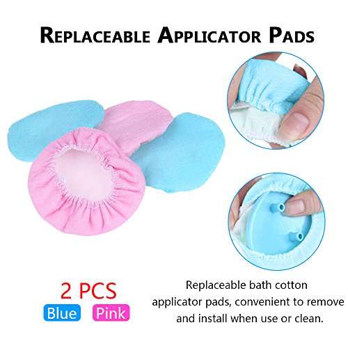 Easy Lotion Applicator, Back Rubs Massager Bath Brush, Extra Long Handle, Easily Self Apply Lotio...