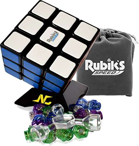 GAN Rubiks Speed Cube Master Set 3x3 RSC Original Rubik's Cube Bag, Adjusting Tools and Cube Stan...