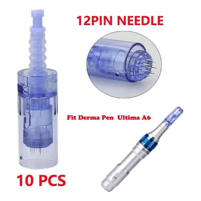 Derma Pen Dr Pen Ultima A6 Needles Derma Pen Needle Cartridges Dr Pen Microneedling 12Pin/36Pin/4...