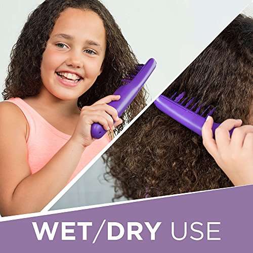 Remington DT7432 Wet or Dry Tame The Mane Electric Detangling Brush with Brush Cover, Adults &...