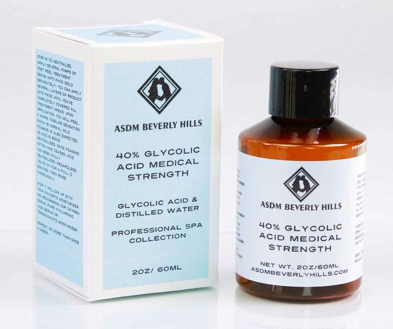 ASDM Beverly Hills Glycolic Acid Peel 2 FL OZ (40% Glycolic Acid 2 OZ)