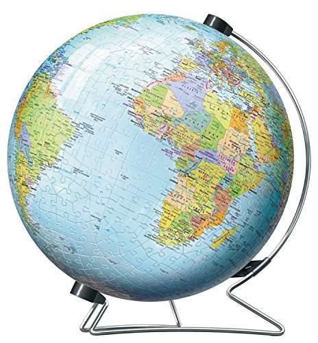 Ravensburger The Earth 540 Piece 3D Jigsaw Puzzle for Kids and Adults - Easy Click Technology Mea...