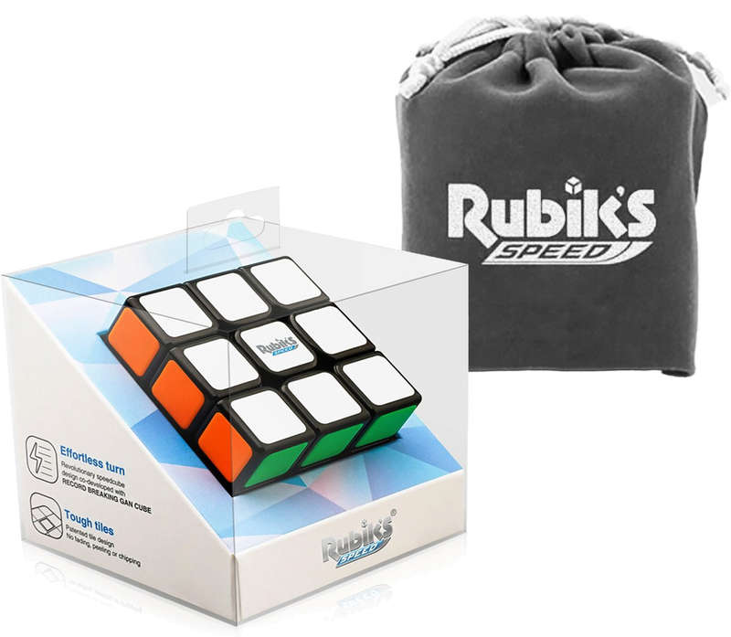 GAN Rubiks Speed Cube Master Set 3x3 RSC Original Rubik's Cube Bag, Adjusting Tools and Cube Stan...